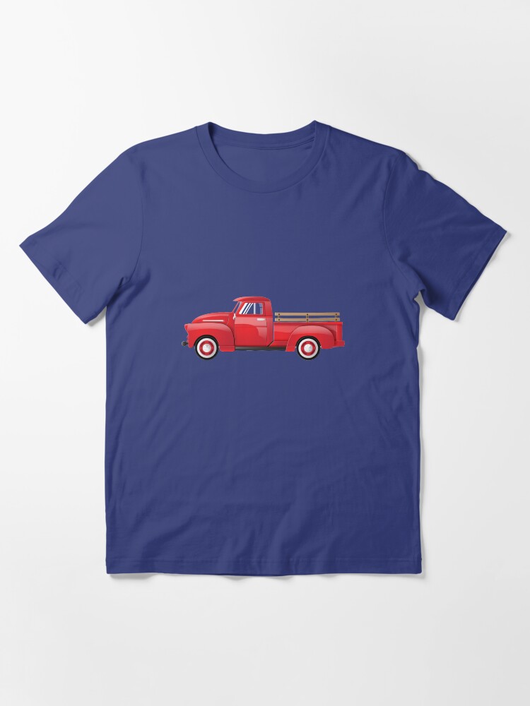 vintage red truck shirt