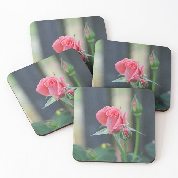 Item preview, Pretty Peach Pink Rose Flower and Buds  designed and sold by JariHawk.