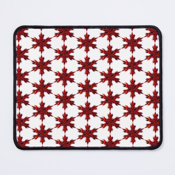 Item preview, Xmas Puppy paw Red and Black stare snowflakes by Iritof designed and sold by iritof.