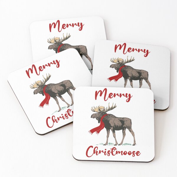 Item preview, Merry Christmoose designed and sold by WeTrieditatHome.