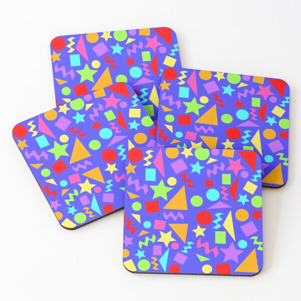 Item preview, bright geometric shapes designed and sold by Rachel---Anne.
