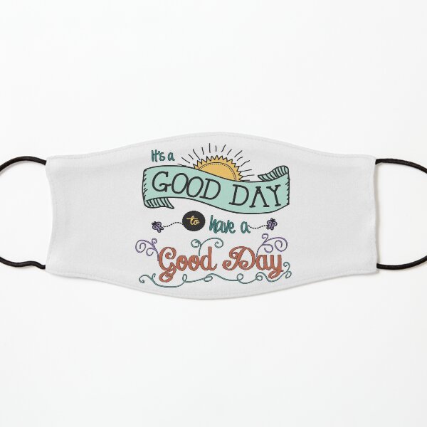 It's a Good Day with Color by Jan Marvin Kids Mask