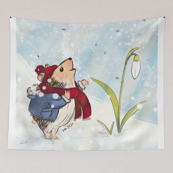 Item preview, Holiday Hedgehog  designed and sold by veveisme.