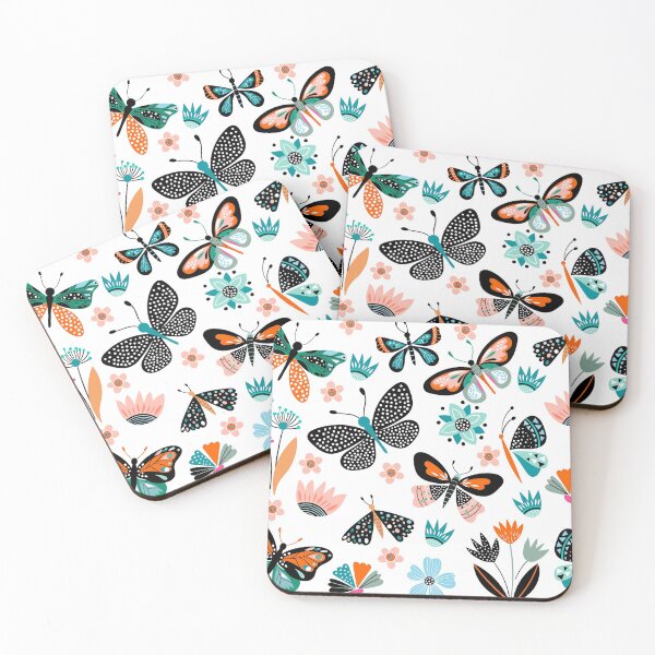 Item preview, Butterflies and Flowers designed and sold by Mommyisakeeper.
