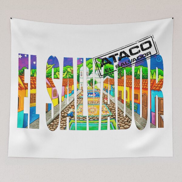 Item preview, I attack El Salvador designed and sold by Salvatienda.