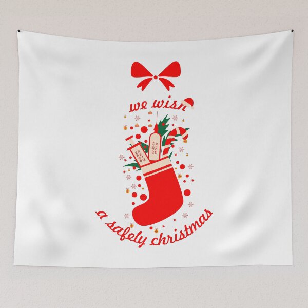 Item preview, merry christmas safely christmas we wish a safely christmas designed and sold by COLORS STORE.