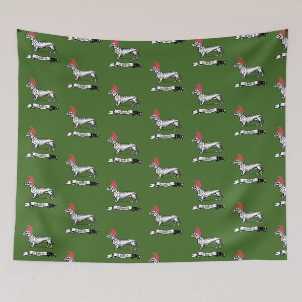 Item preview, Feliz Naughty Dog Dachshund Christmas Design designed and sold by Furbabynanigans.