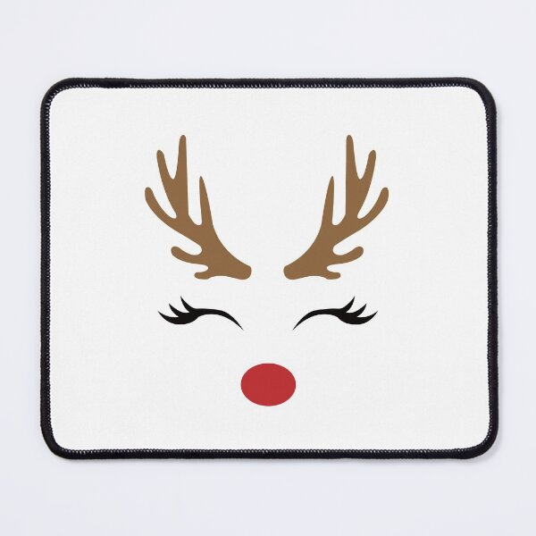 Item preview, Reindeer Face designed and sold by WeTrieditatHome.