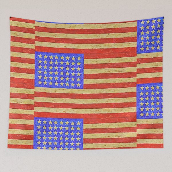 Item preview,  Flag painting and sculpture. designed and sold by CristalleLisa.