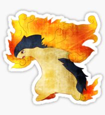 Typhlosion- The Volcano Pokemon Sticker