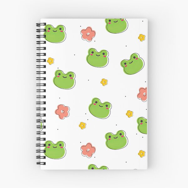 Item preview, Cute Offset Frog And Flower  designed and sold by ConcorStore.