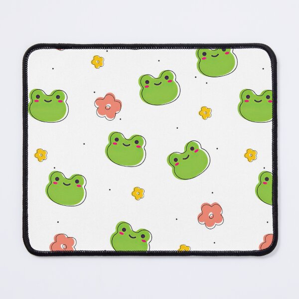 Item preview, Cute Offset Frog And Flower  designed and sold by ConcorStore.
