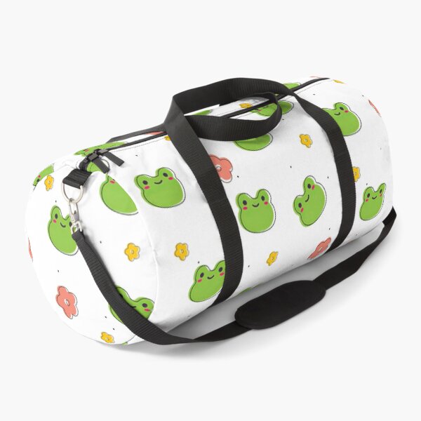 Item preview, Cute Offset Frog And Flower  designed and sold by ConcorStore.
