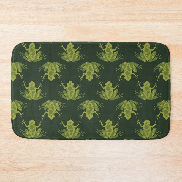 Item preview, Spot Frog On Dark Green  designed and sold by ConcorStore.