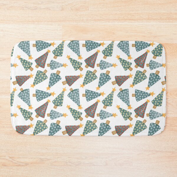 Item preview, Christmas Trees - White Background designed and sold by karousel.