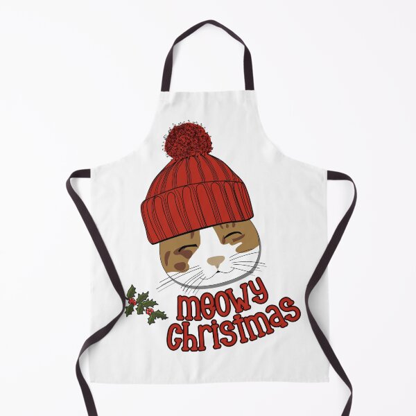 Item preview, Meowy Christmas | Contented Cat Holiday Art designed and sold by goadyssey.