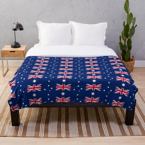 Artikelvorschau, Flagge von Australien basierend auf der britischen Blue Ensign. Australische Geschenke, Kleidung und Wohnkultur. entworfen und verkauft von lduke47.