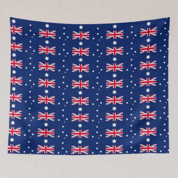 Item preview, Flag of Australia Based on the British Blue Ensign.  Australian Gifts, Apparel and Home Decor. designed and sold by lduke47.
