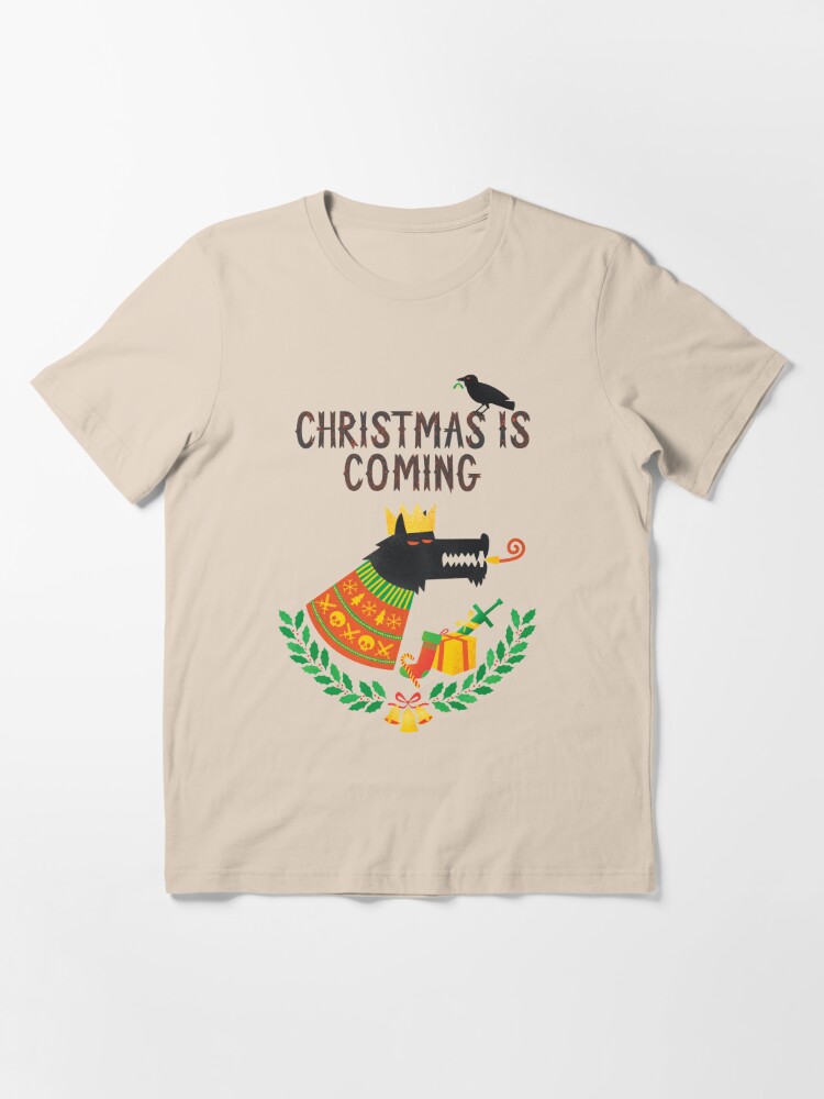 Alternate view of Christmas is coming Essential T-Shirt