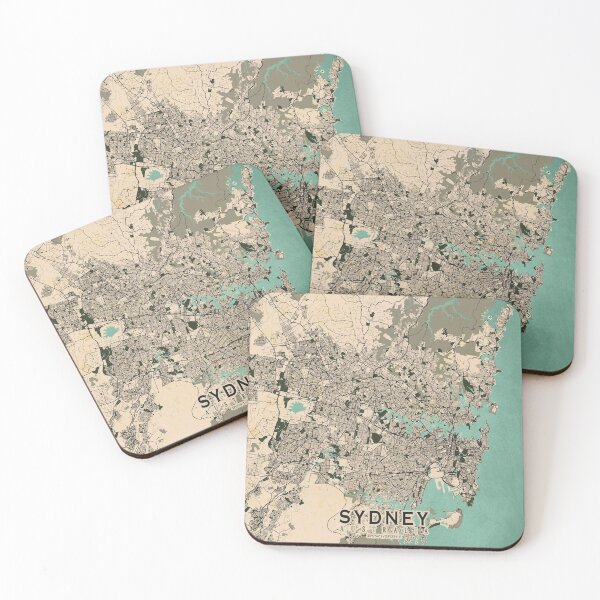 Item preview, Sydney City Map of Australia - Vintage designed and sold by deMAP.