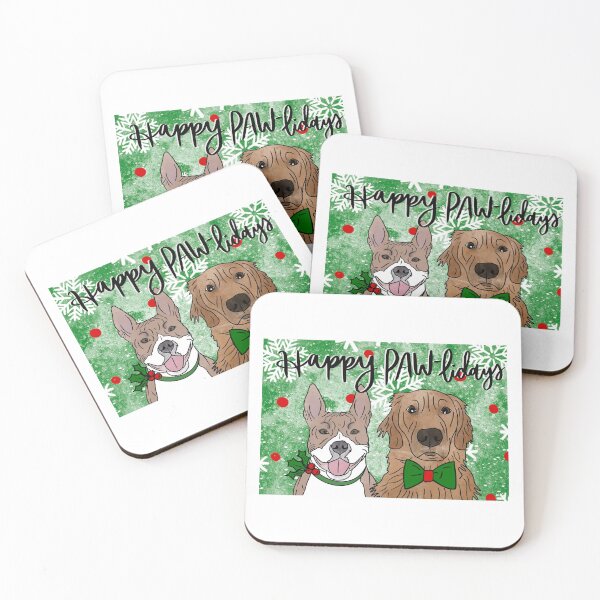 Item preview, Happy PAWlidays designed and sold by Lauryn Elder.