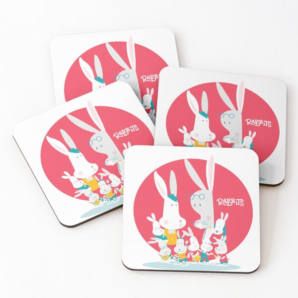 Item preview, rabbit family designed and sold by marquezilustra.