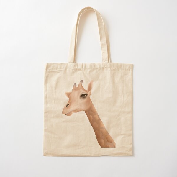 Giraffe Cotton Tote Bag