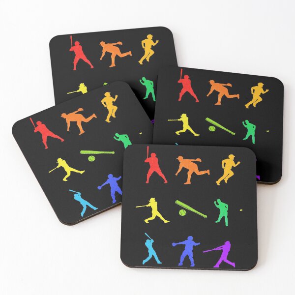 Item preview, Baseball Multicolor Art designed and sold by AlysaWithArt.