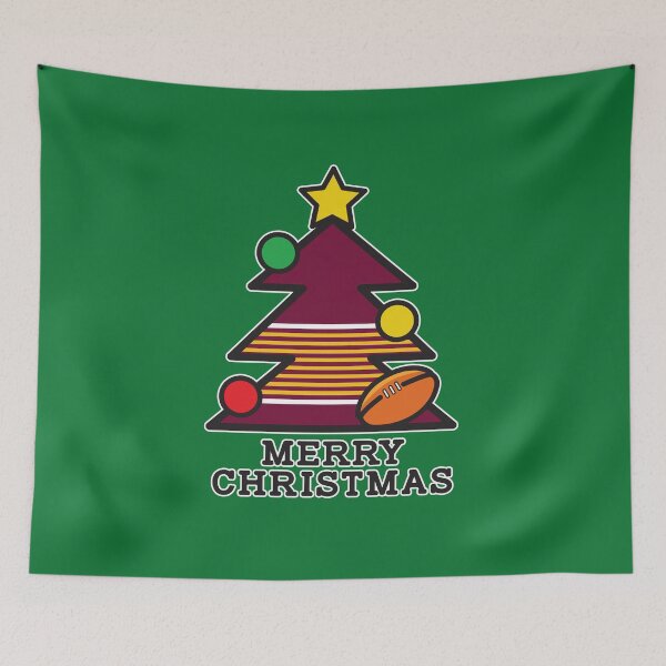 Item preview, “Merry Christmas Brisbane” Christmas gift, T Shirts, Leggings, Mask, Apron, Eco Bag, phone case designed and sold by Ink Inc.