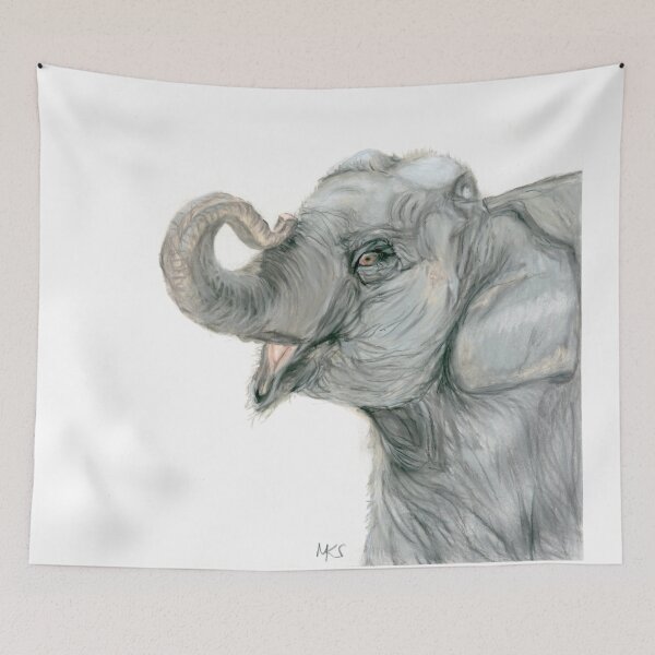 Artikelvorschau, Eli Elefant entworfen und verkauft von Art-by-Meredith.