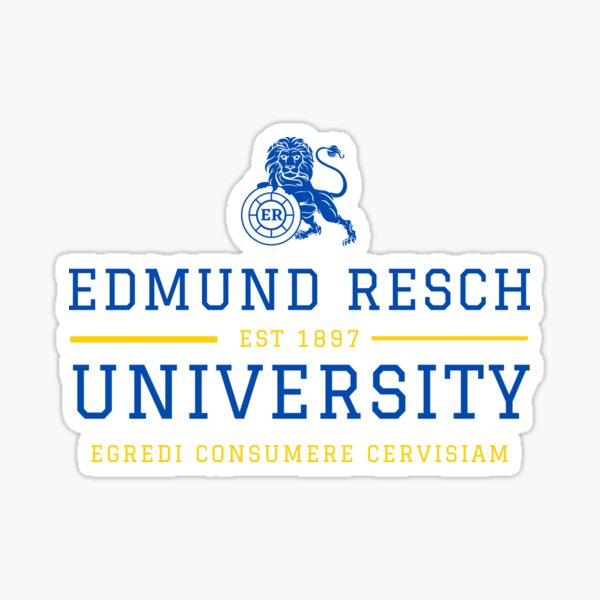 Item preview, RESCHS UNIVERSITY - blue print designed and sold by Simontology.