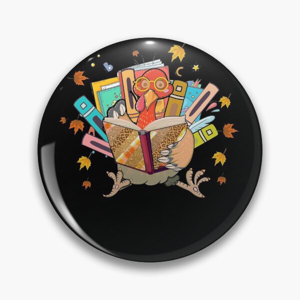 Aperçu de l'œuvre Bibliothécaire Amoureux Des Livres Lecteur Drôle Turquie Thanksgiving Automne créée et vendue par BaseStore.