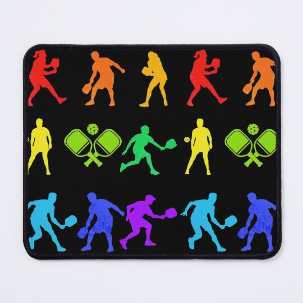 Item preview, Pickleball Retro Multicolor Art designed and sold by AlysaWithArt.