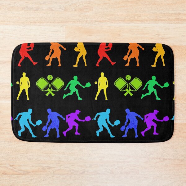 Item preview, Pickleball Retro Multicolor Art designed and sold by AlysaWithArt.