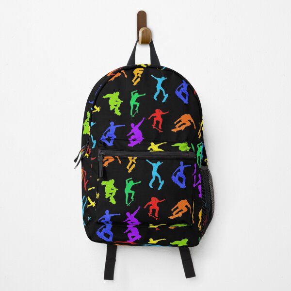 Item preview, Skateboarding Retro Multicolor Art designed and sold by AlysaWithArt.
