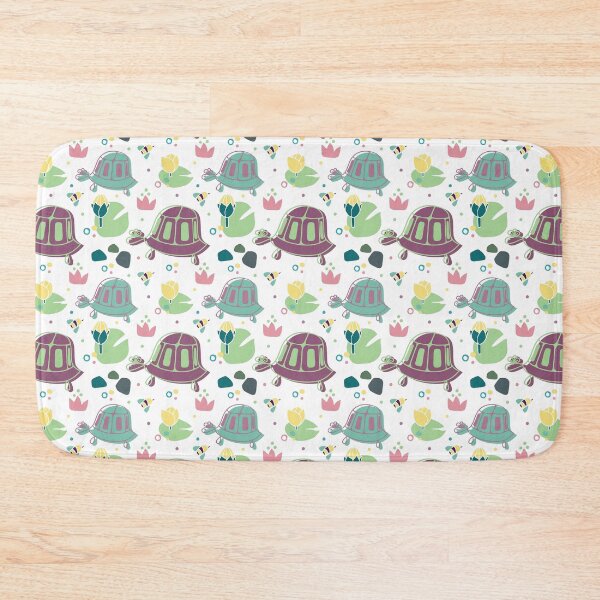 Item preview, Abstract Flower Turtle designed and sold by AlysaWithArt.