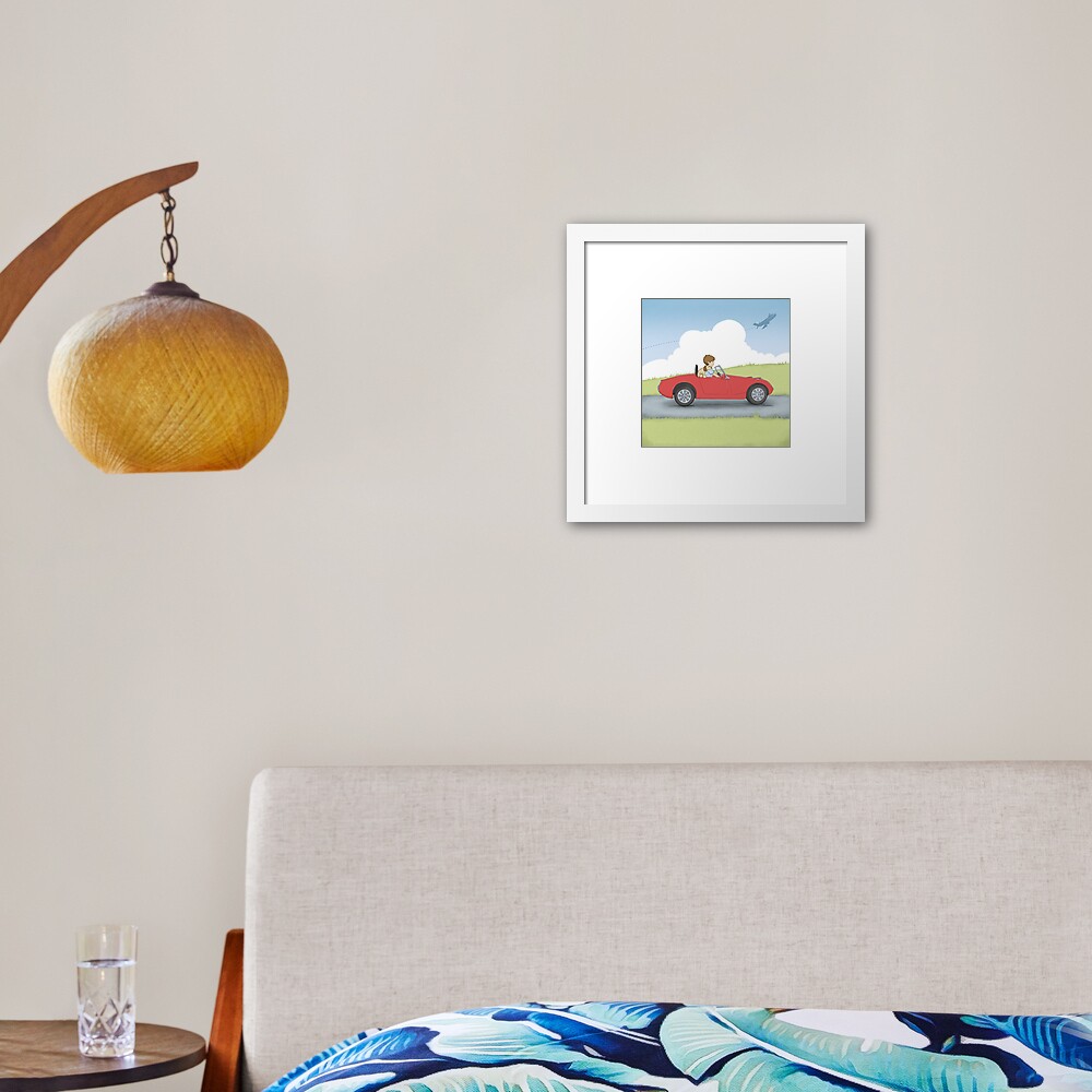 Item preview, Framed Art Print designed and sold by amalou.