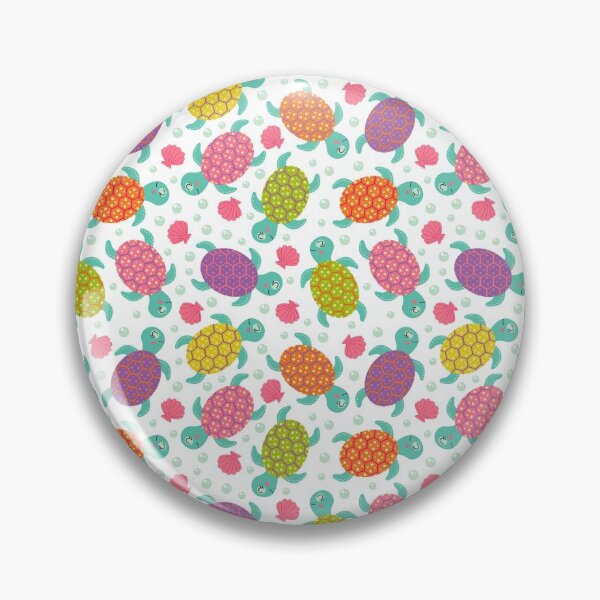 Item preview, Colorful Turtle And Coral designed and sold by AlysaWithArt.