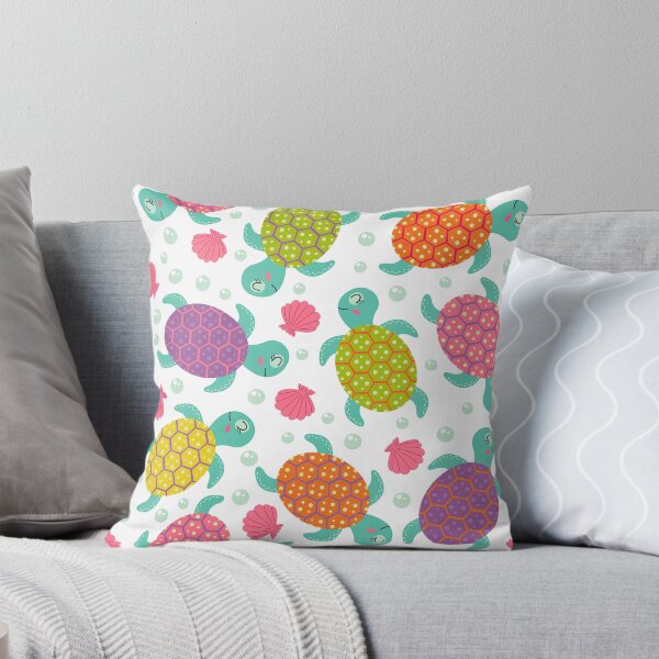Item preview, Colorful Turtle And Coral designed and sold by AlysaWithArt.