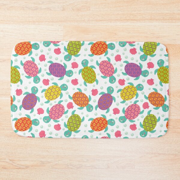 Item preview, Colorful Turtle And Coral designed and sold by AlysaWithArt.