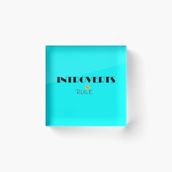 Item preview, Introverts Rule designed and sold by ErinsGarden.