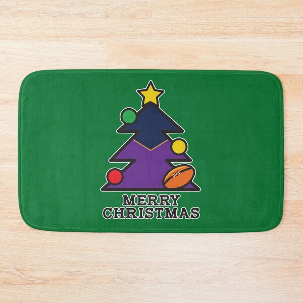 Item preview, “Merry Christmas Melbourne Storm” Christmas gift, T Shirts, Leggings, Mask, Apron, Eco Bag, phone case designed and sold by Ink Inc.