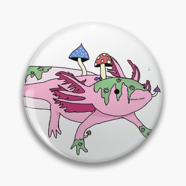 Item preview, Mushroom Lotl designed and sold by ArtbyKMIC.