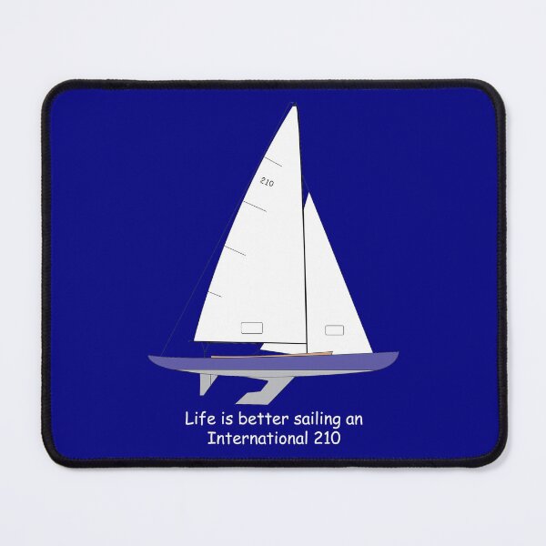 Item preview, International 210 Sailboat - Life is better sailing an International 210 designed and sold by CHBB.