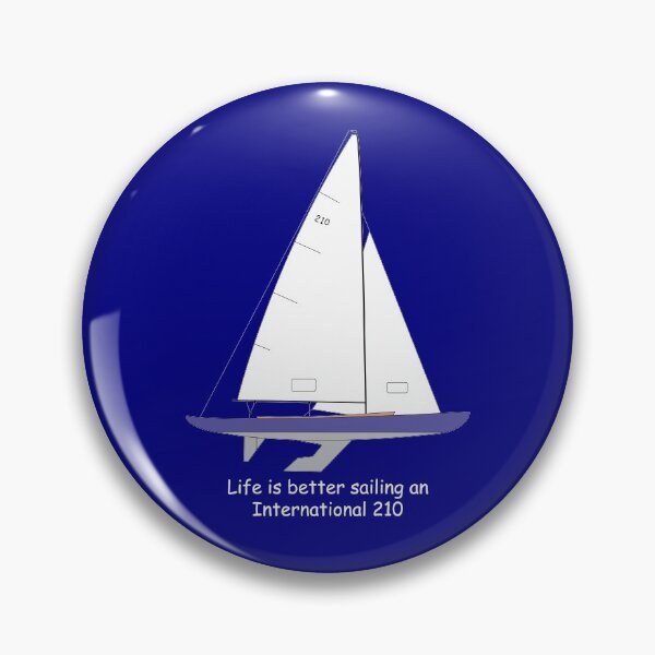 Item preview, International 210 Sailboat - Life is better sailing an International 210 designed and sold by CHBB.