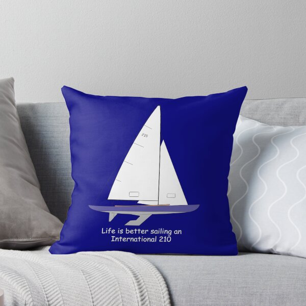 Item preview, International 210 Sailboat - Life is better sailing an International 210 designed and sold by CHBB.
