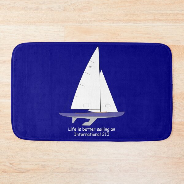 Item preview, International 210 Sailboat - Life is better sailing an International 210 designed and sold by CHBB.
