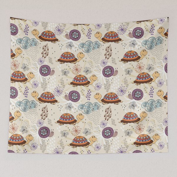 Item preview, Turtle Snail Drawing designed and sold by AlysaWithArt.
