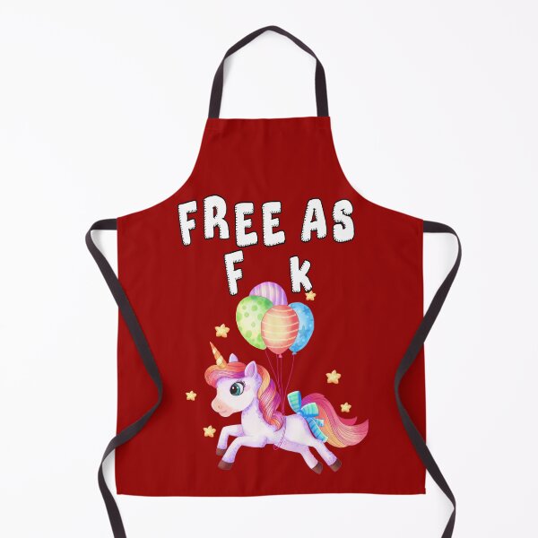 Item preview, Free As Fuck Shirt With Unicorn designed and sold by aventi24.
