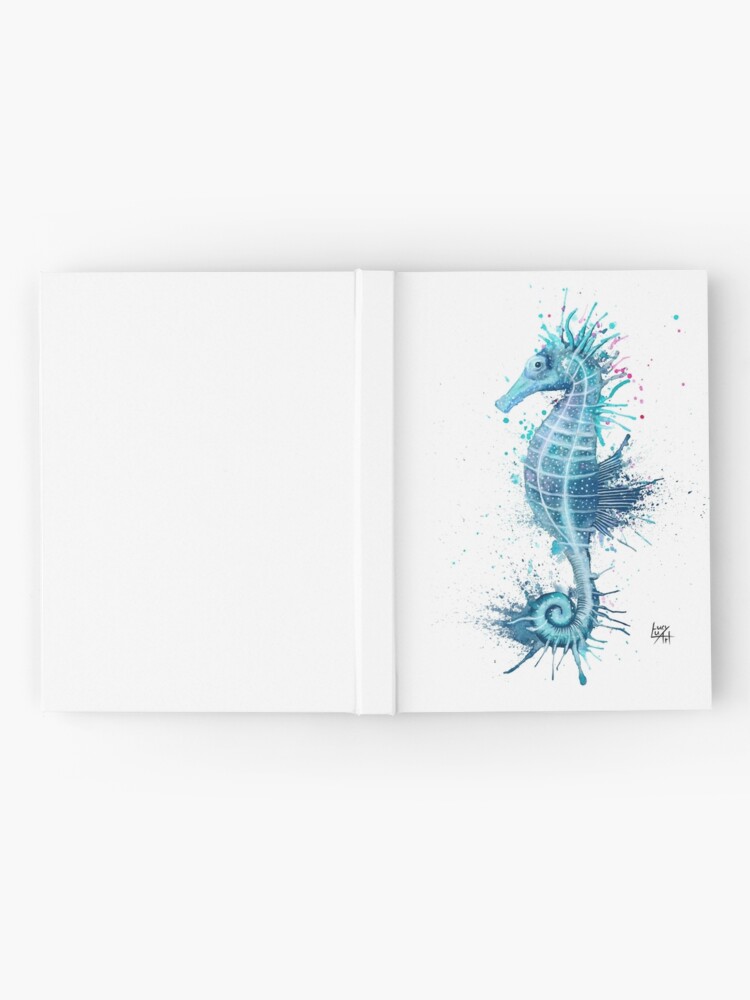 Thumbnail 2 of 3, Journal, Seahorse designed and sold by lucyluart.